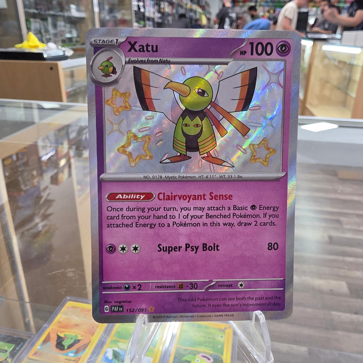 (NM) Xatu - 152/091 - SV: Paldean Fates