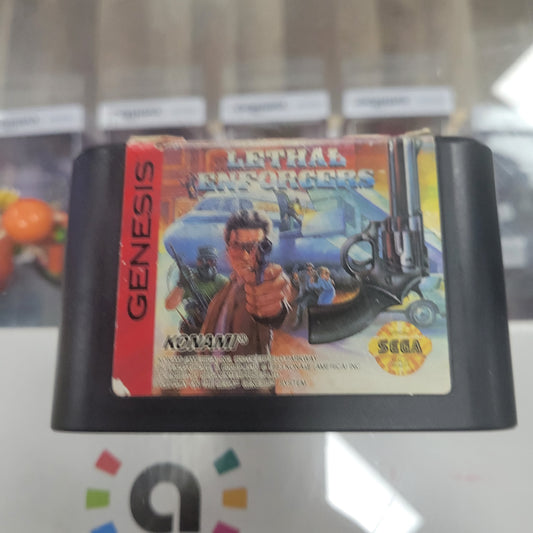 Lethal Enforcers Sega Genesis