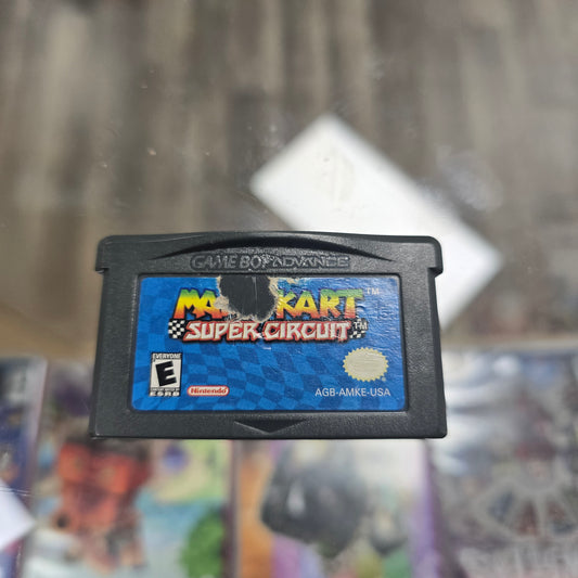 MarioKart Super Circuit Nintendo Gameboy Advance