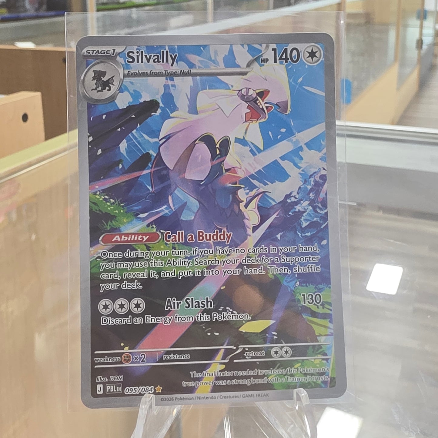 Silvally - 095/084 - ME05: Pitch Black (NM)