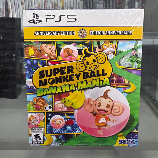New Sealed Super Monkey Ball Banana Mania [Anniversary Edition] Playstation 5