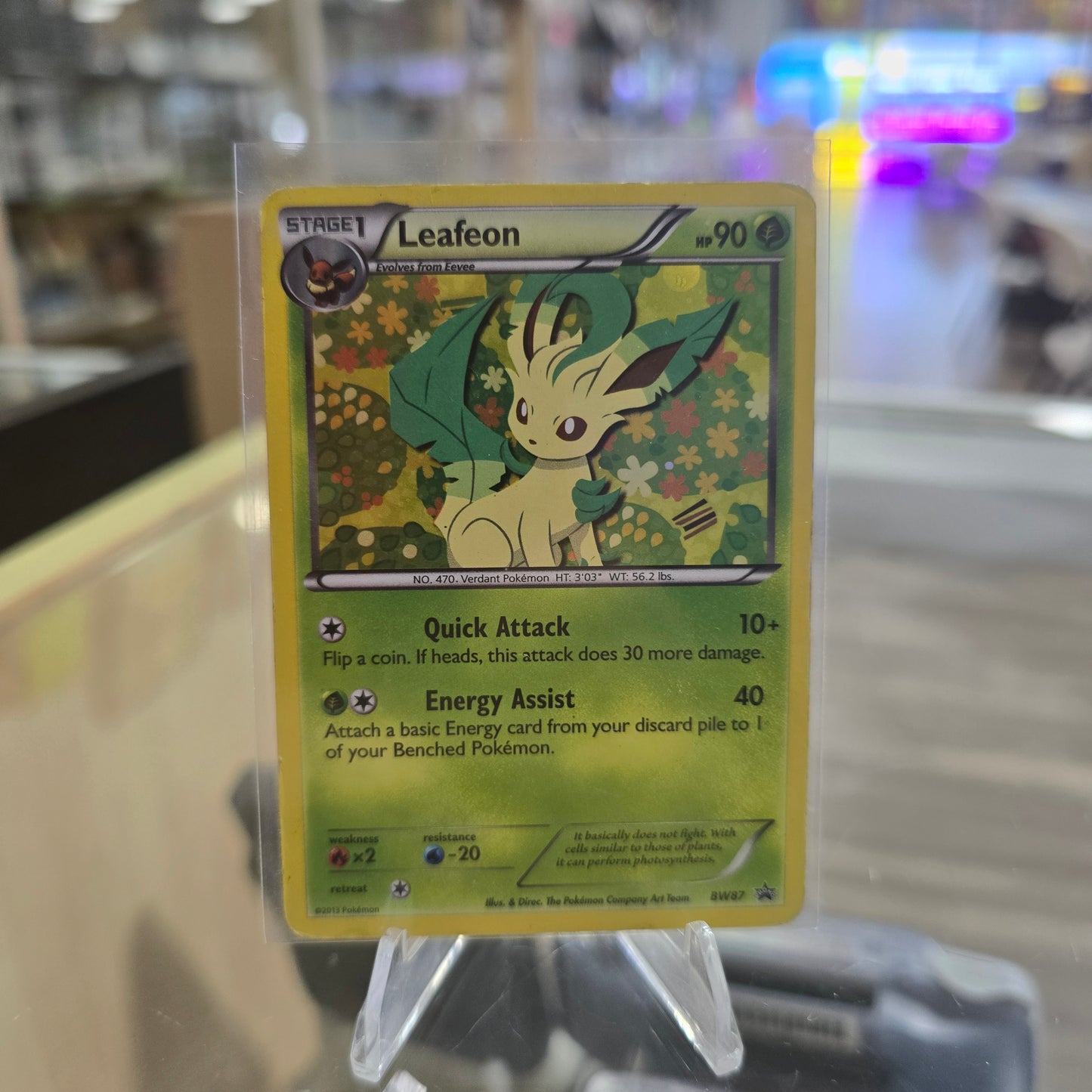Leafeon - BW87 - Black and White Promos (HP)