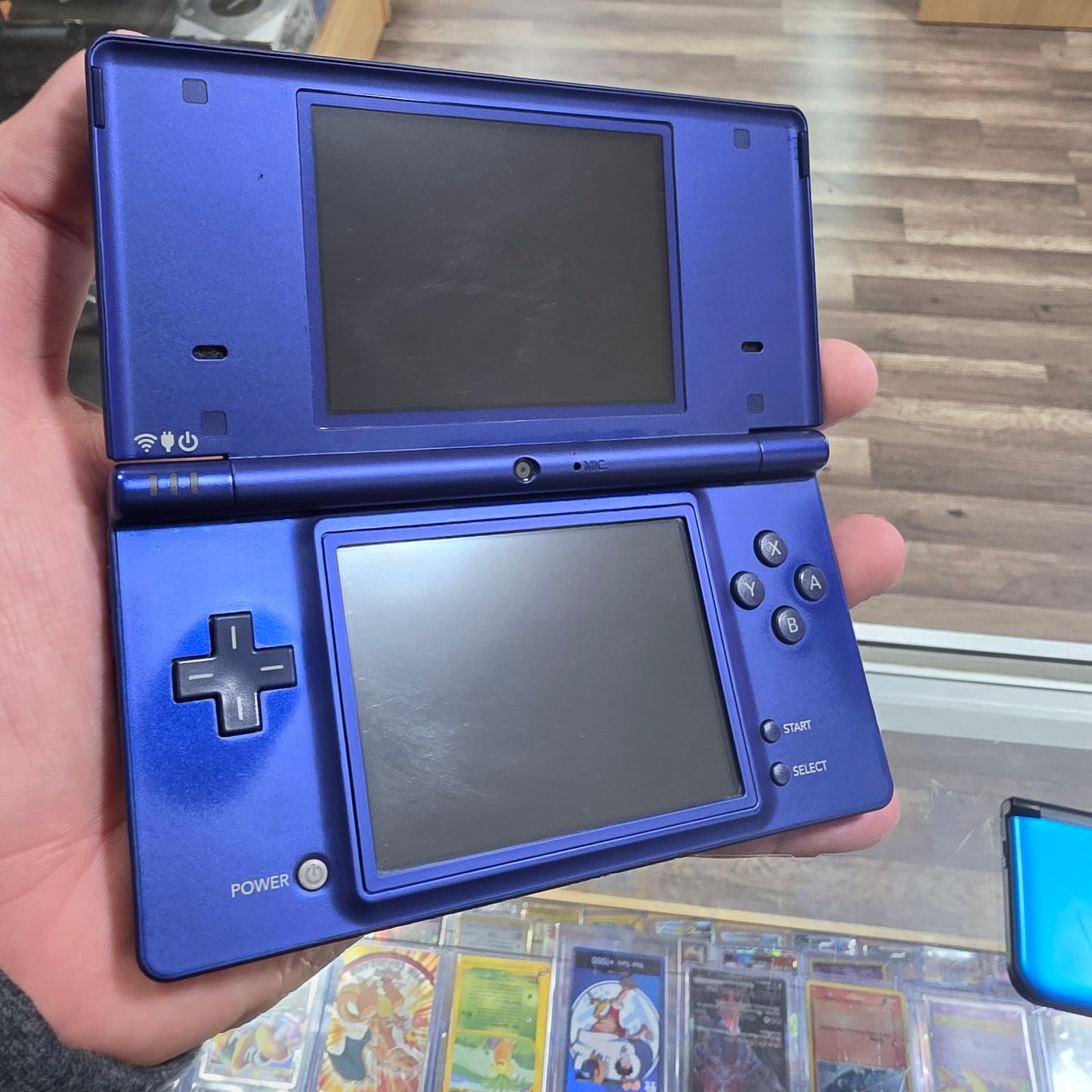 Dark Blue Nintendo DSi Handheld System with Charger (JP)