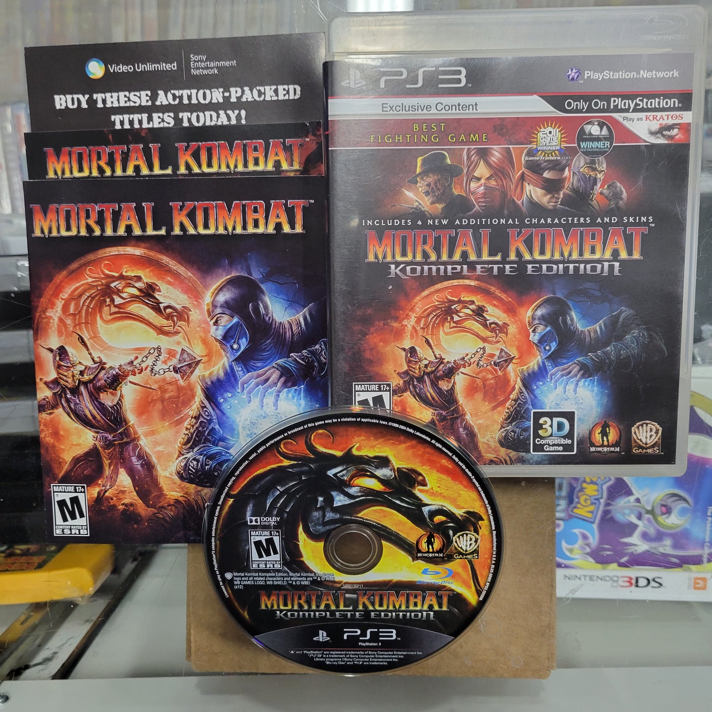 Mortal Kombat Komplete Edition Playstation 3