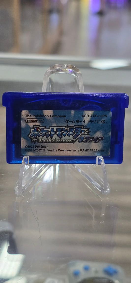 Pokémon Sapphire (DRY BATTERY) (Authentic) Nintendo Gameboy Advance JAPANESE