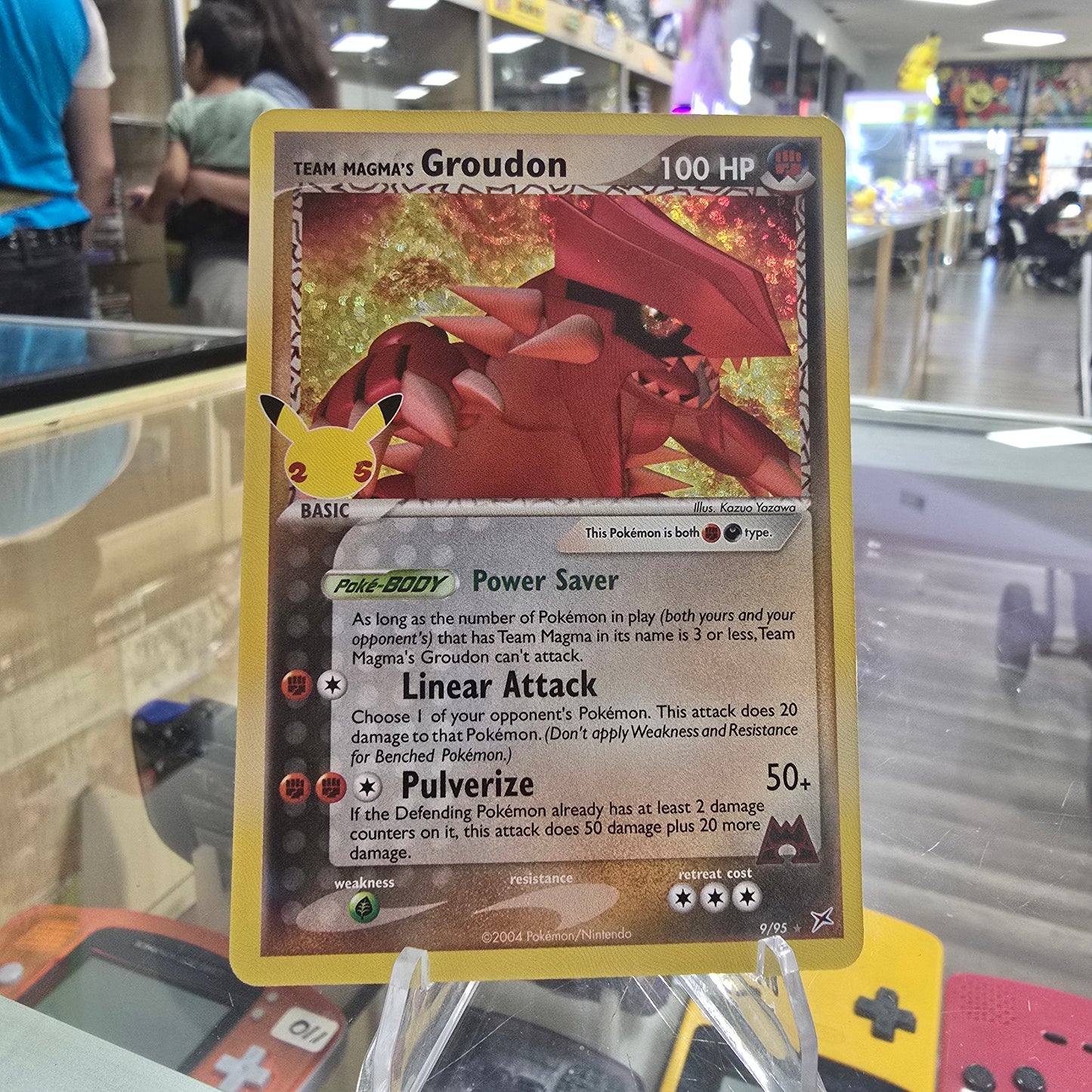 Team Magma's Groudon - Celebrations: Classic Collection (NM)