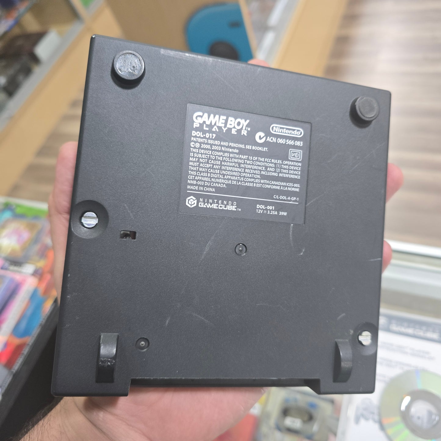 Nintendo Gameboy Player with Startup Disc for Nintendo GameCube
