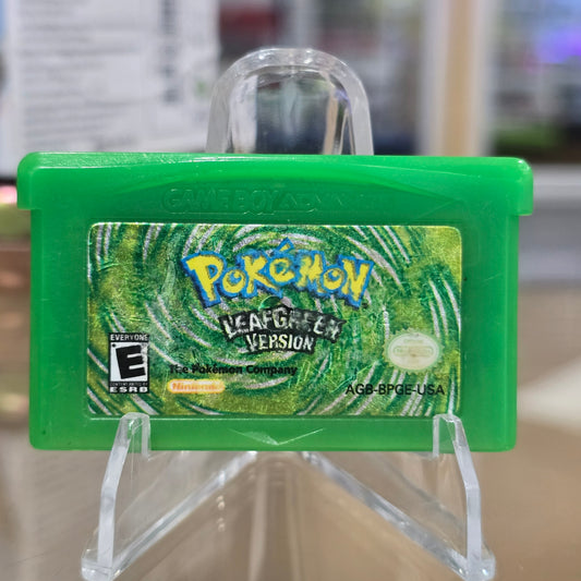 Pokémon LeafGreen (Authentic) Nintendo Gameboy Advance (Okay Label)