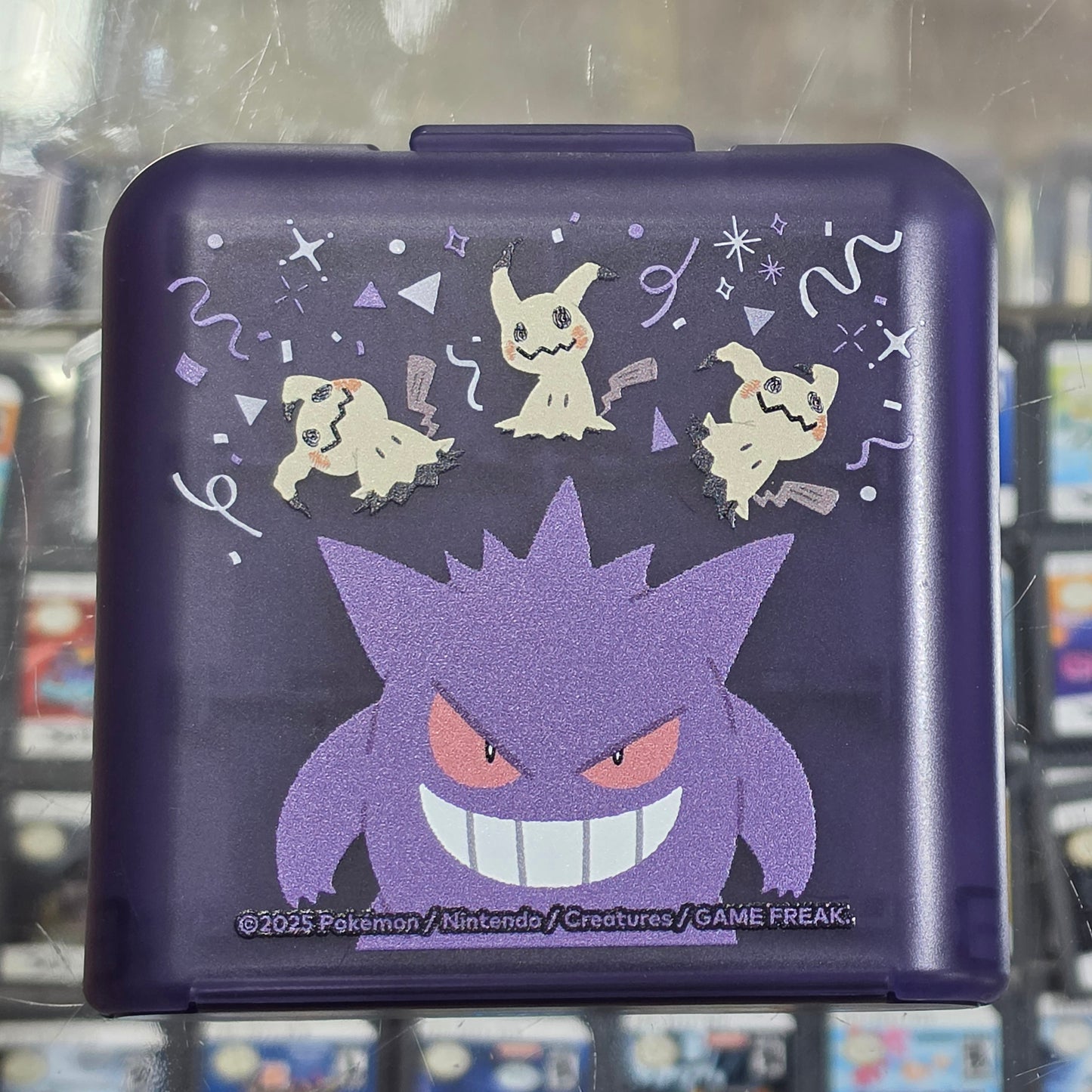 Hori Gengar & Mimikyu 24 Game Card Case For Nintendo Switch 2