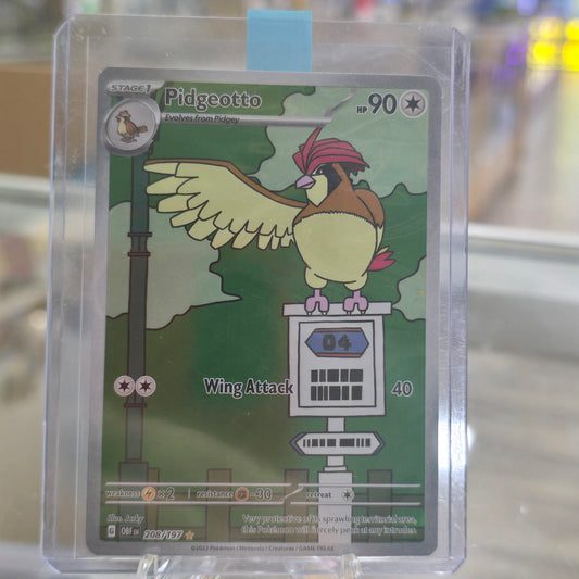 Pidgeotto - 208/197 - SV03: Obsidian Flames (NM)