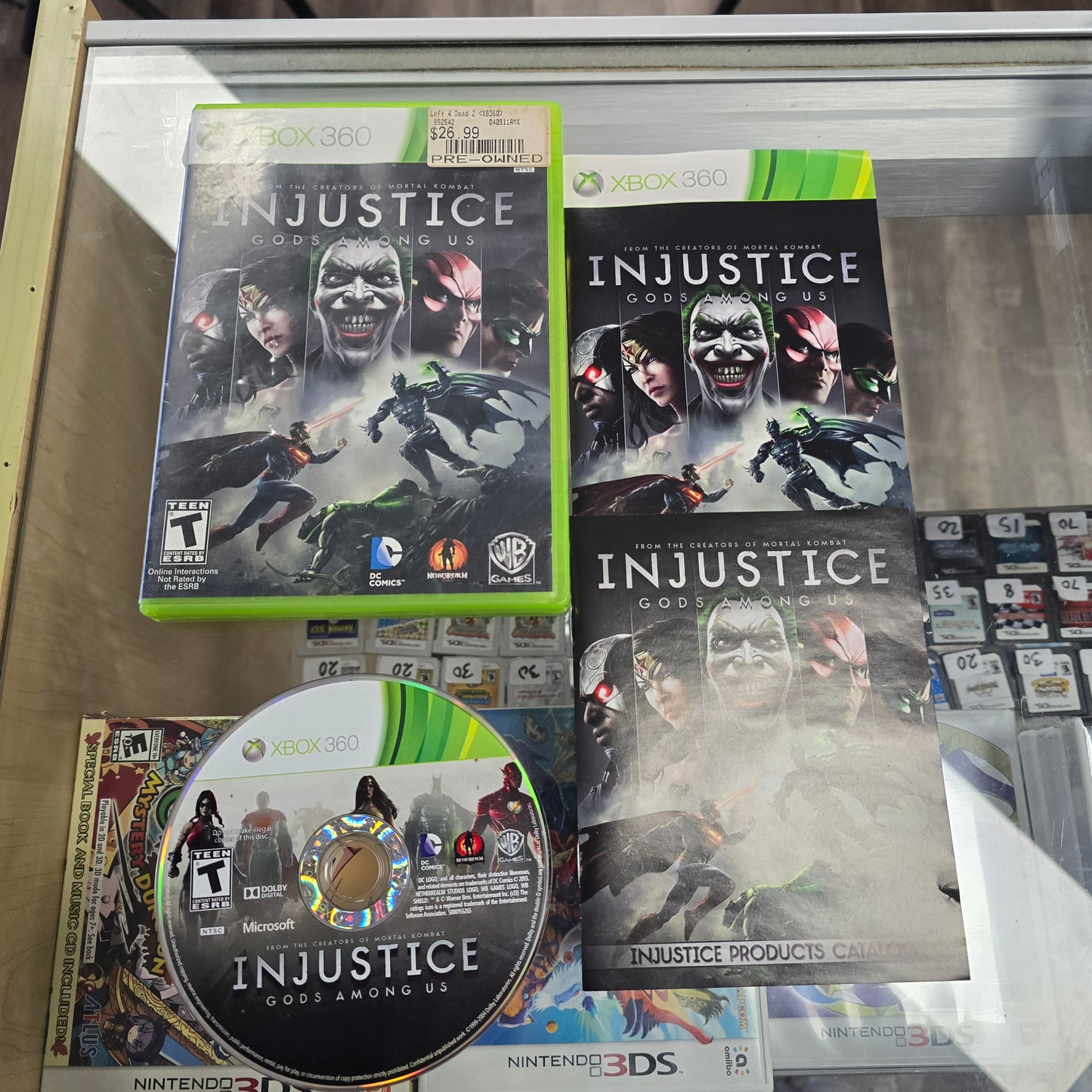 Injustice Gods Among Us Xbox 360