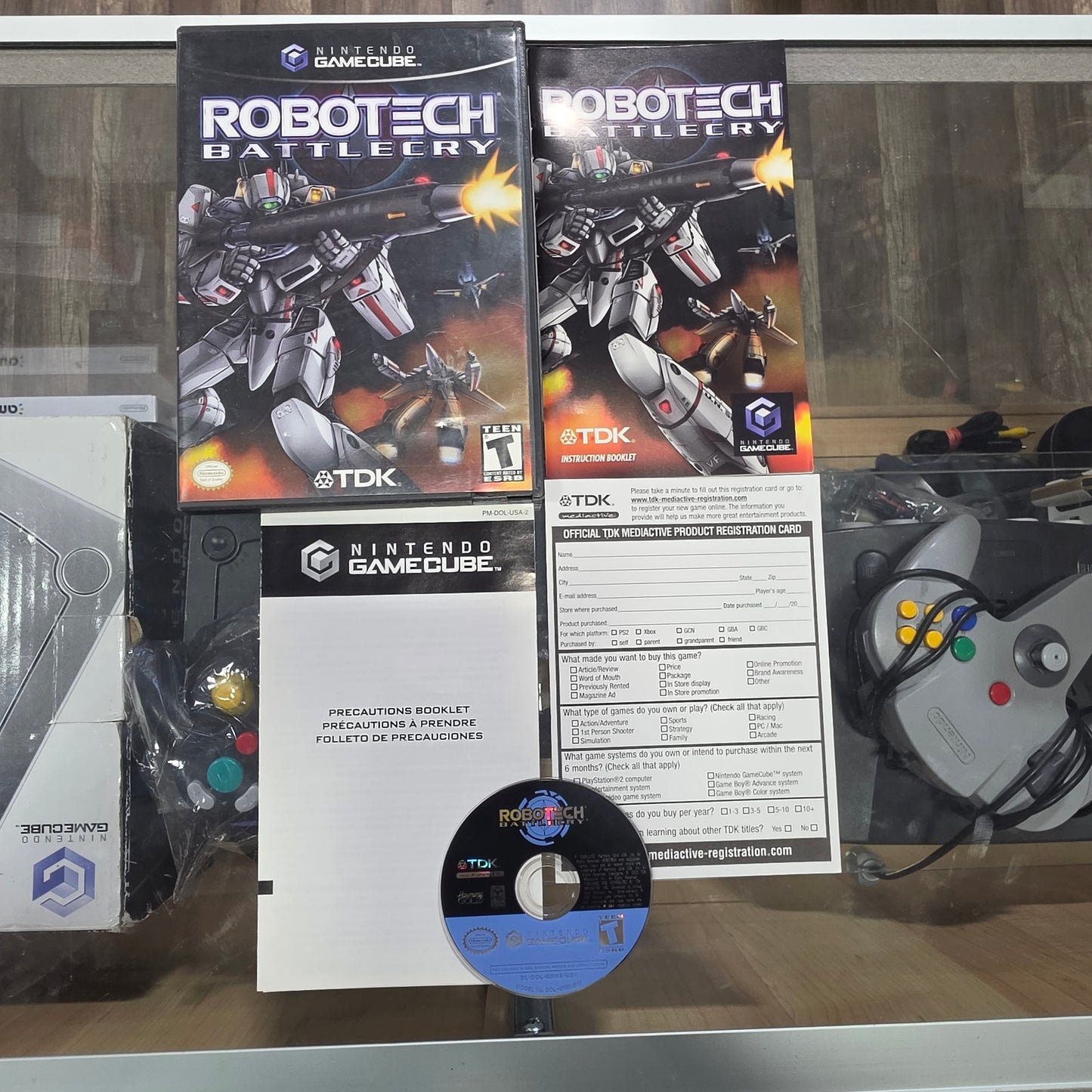 Robotech Battlecry Nintendo GameCube