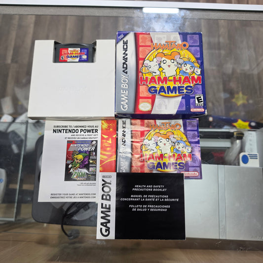 Hamtaro Ham-ham Games CIB Nintendo Gameboy Advance