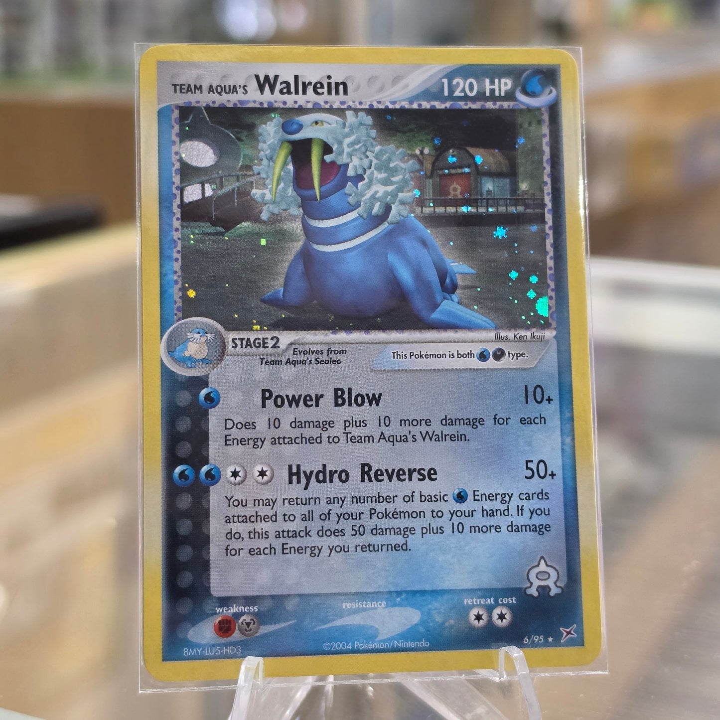 Team Aqua's Walrein - Team Magma vs Team Aqua (NM)