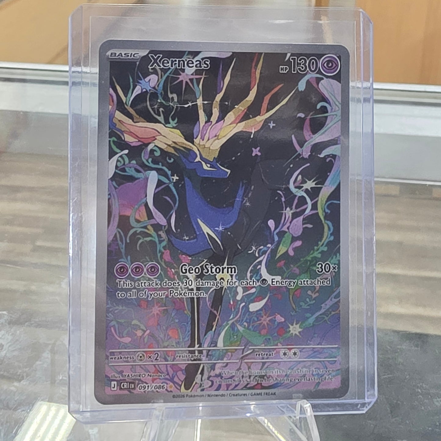 Xerneas - 091/086 - ME04: Chaos Rising (NM)