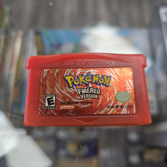 Pokémon FireRed Authentic (Great Label) Nintendo Gameboy Advance
