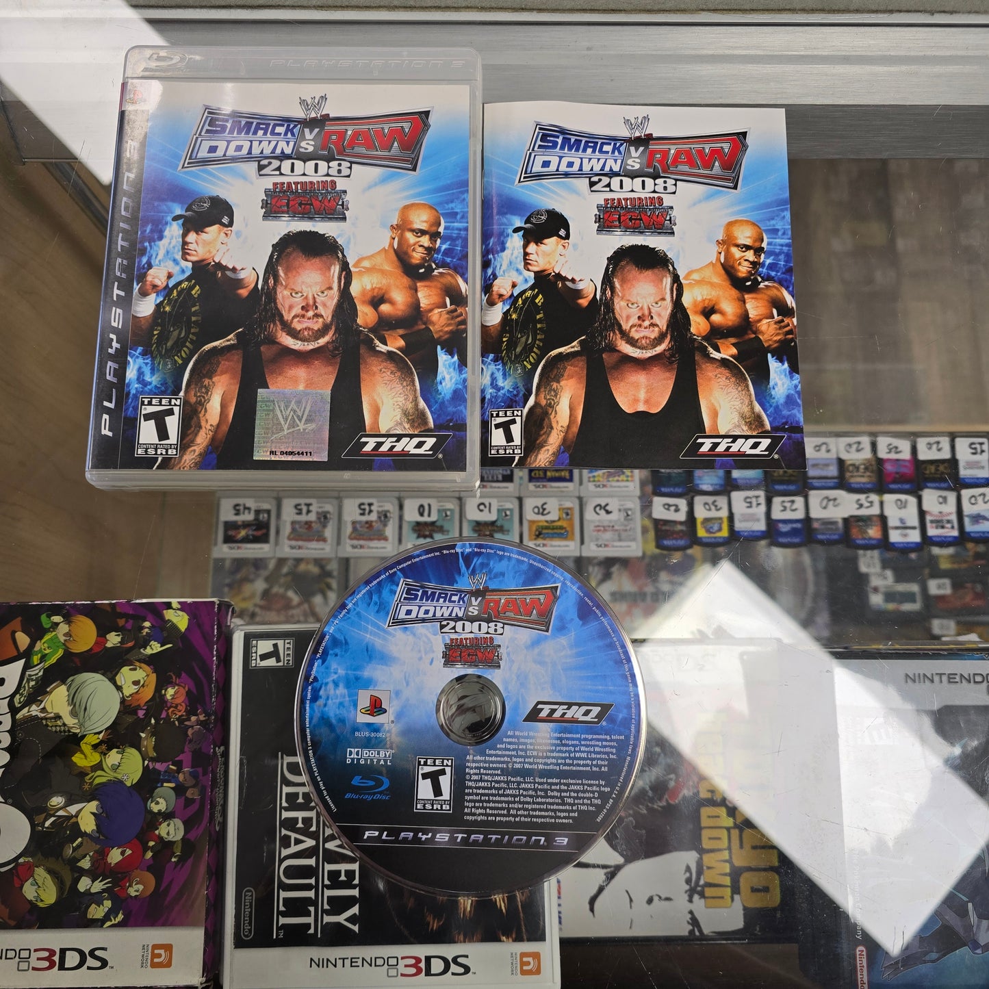 WWE Smackdown vs. Raw 2008 CIB PlayStation 3