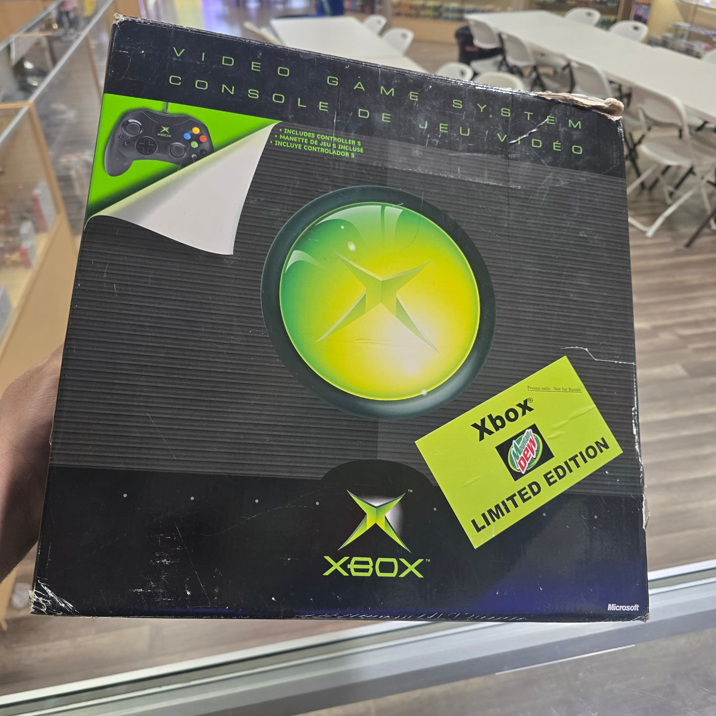 Mountain Dew Limited Edition Xbox System with Box