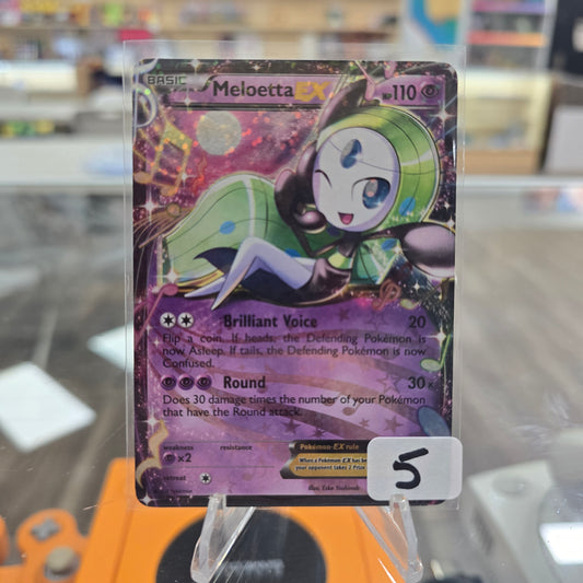 Meloetta EX - Legendary Treasures: Radiant Collection (LP)