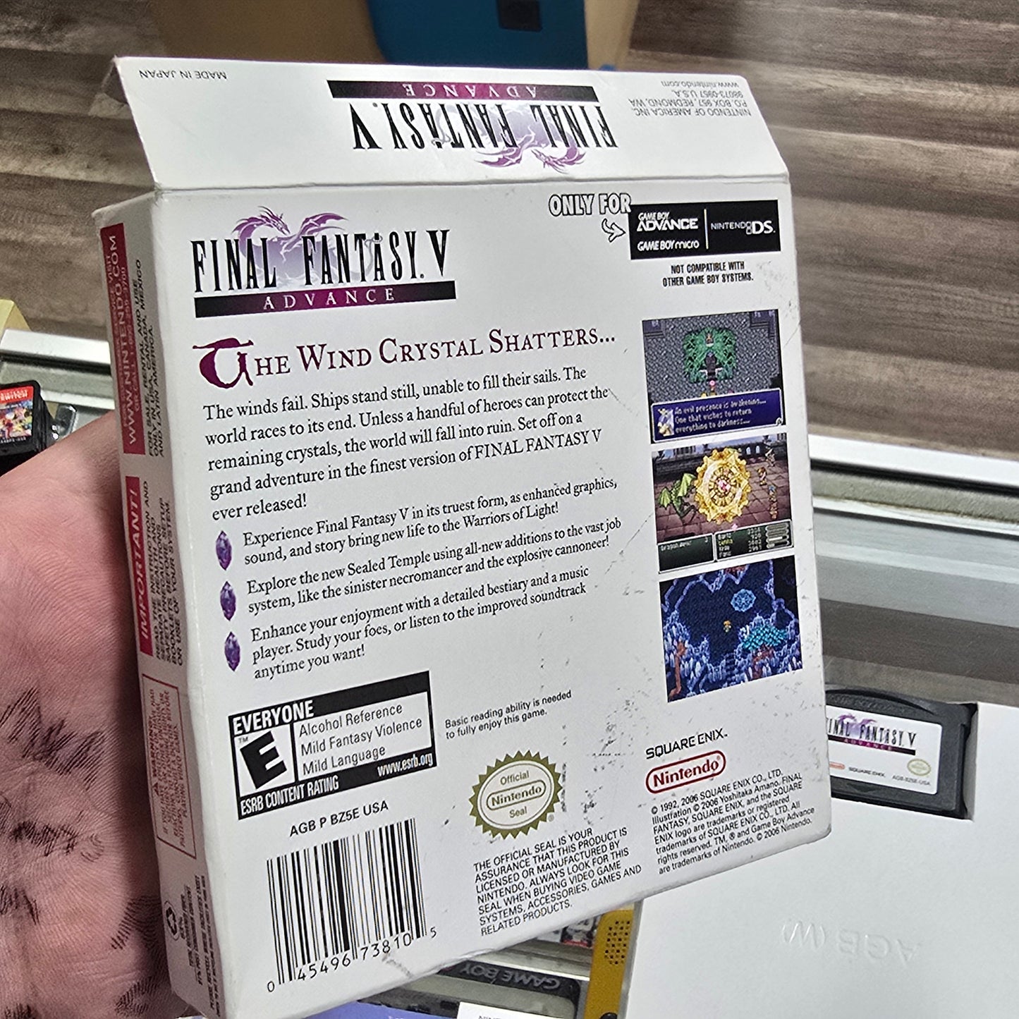 Final Fantasy V Advance CIB Nintendo Gameboy Advance