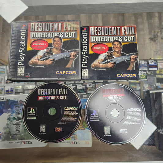 Resident Evil Director's Cut (2 Disc) with Registration Card PlayStation 1