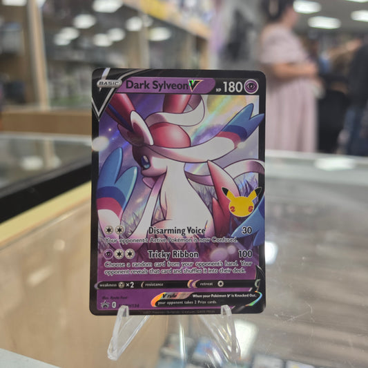 Dark Sylveon V - SWSH134 - SWSH: Sword & Shield Promo Cards (NM)
