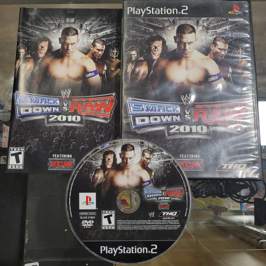 Smack Down Vs Raw 2010 Playstation 2