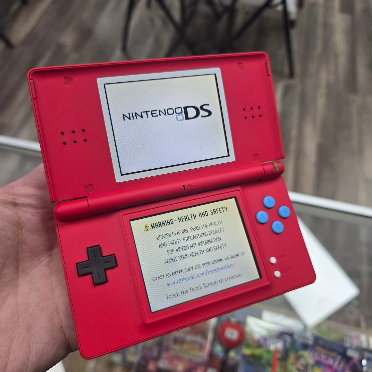 Custom Shell Pokémon (Pokedex Themed) Ds Lite Handheld System with Charger