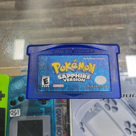 Pokémon Sapphire Version Gameboy Advance [dry battery]