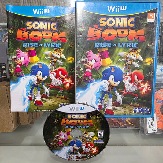 Sonic Boom Rise of Lyric Nintendo Wii U