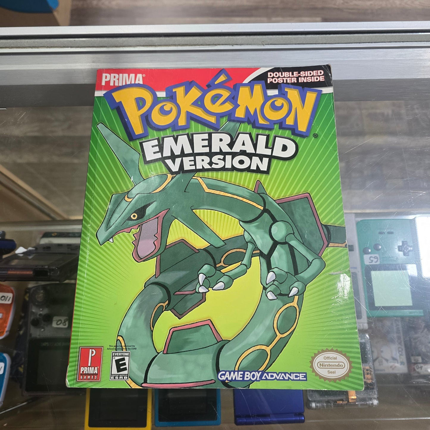 Prima Official Game Guide Nintendo GBA Pokemon Emerald Version No Poster
