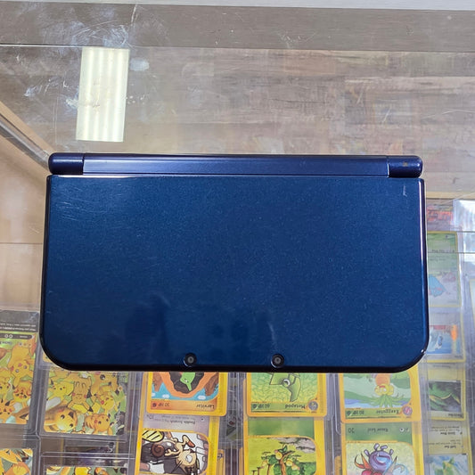 (113) New Nintendo 3DS XL Handheld System (Blue) w/ Charger (Region Free)(JAPANESE TO US) (DIGITAL GAMES)