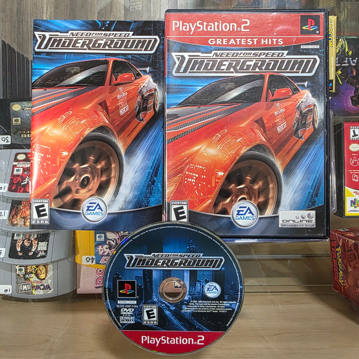 Need For Speed Underground Playstation 2
