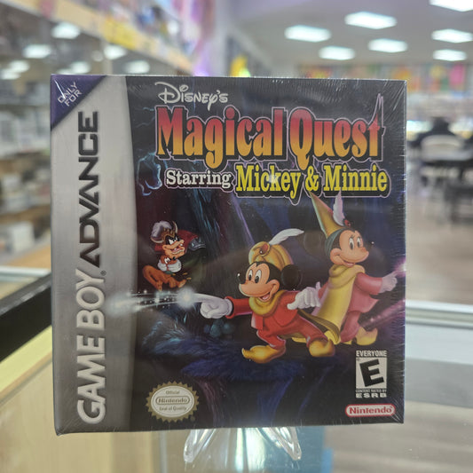Magical Quest Starring Mickey and Minnie Nintendo GameBoy Advance (Sealed)