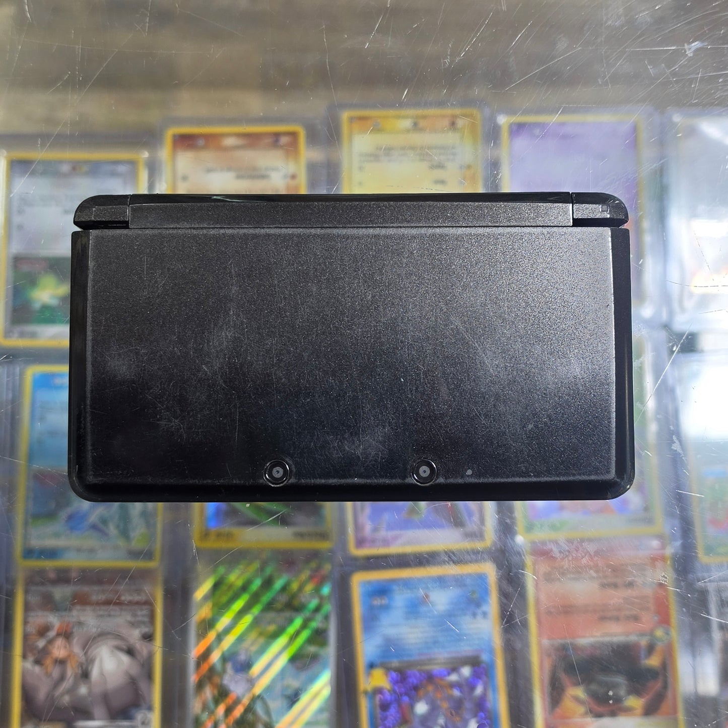 (917) Black Nintendo 3DS Handheld System With Charger (Region Free) (JAPANESE TO US)