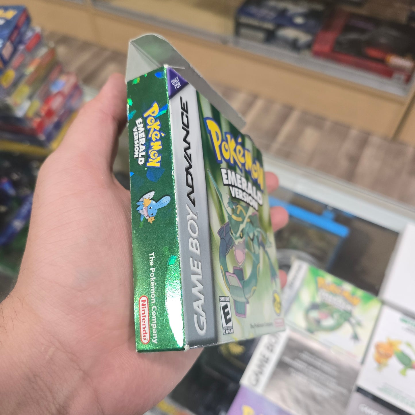 Pokémon Emerald (Authentic) (Good Condition) (CIB) Nintendo Gameboy Advance