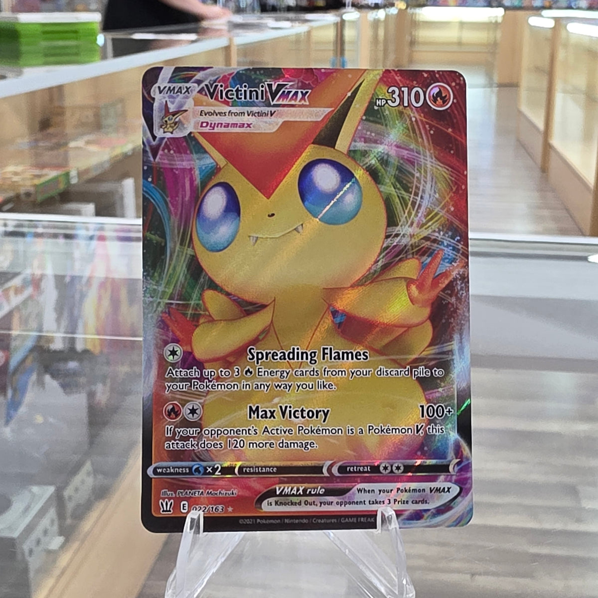 (NM) Victini VMAX - SWSH05: Battle Styles