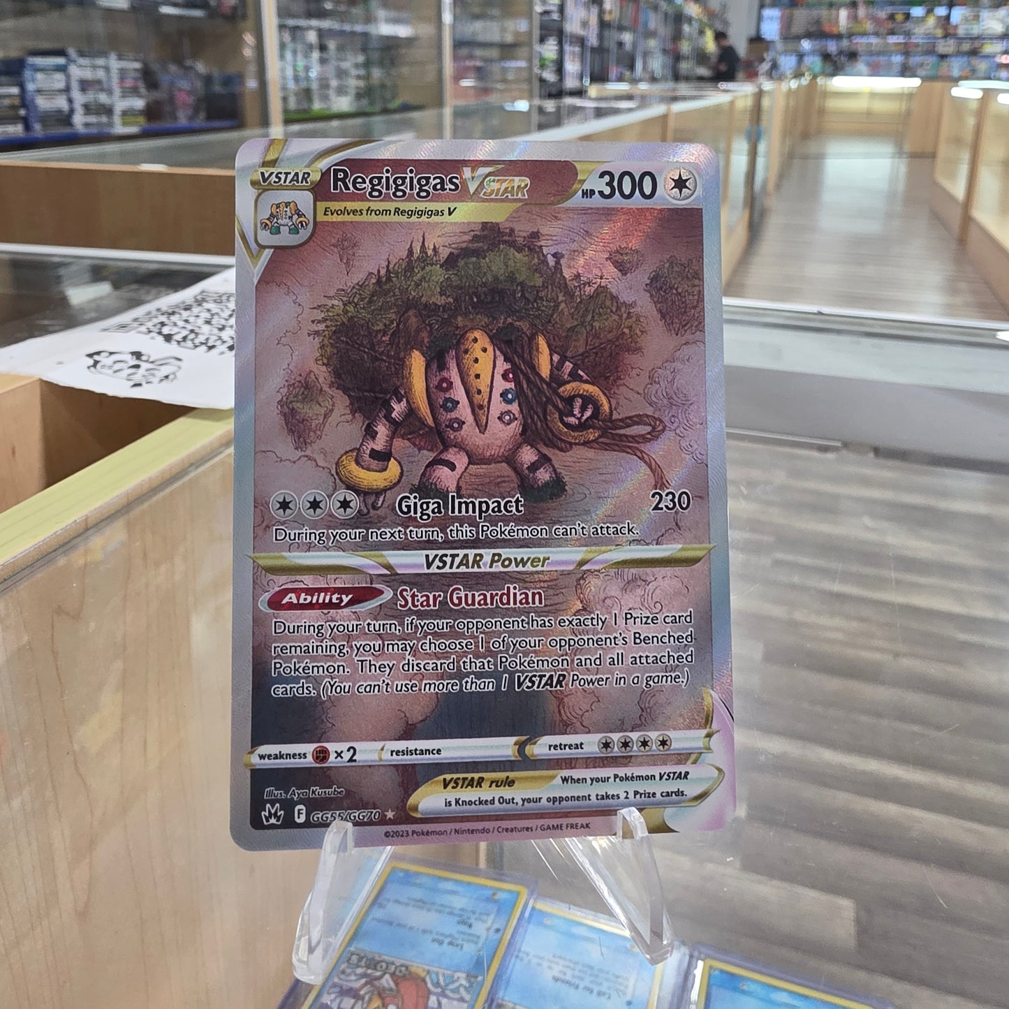 (NM) Regigigas VSTAR - SWSH: Crown Zenith: Galarian Gallery