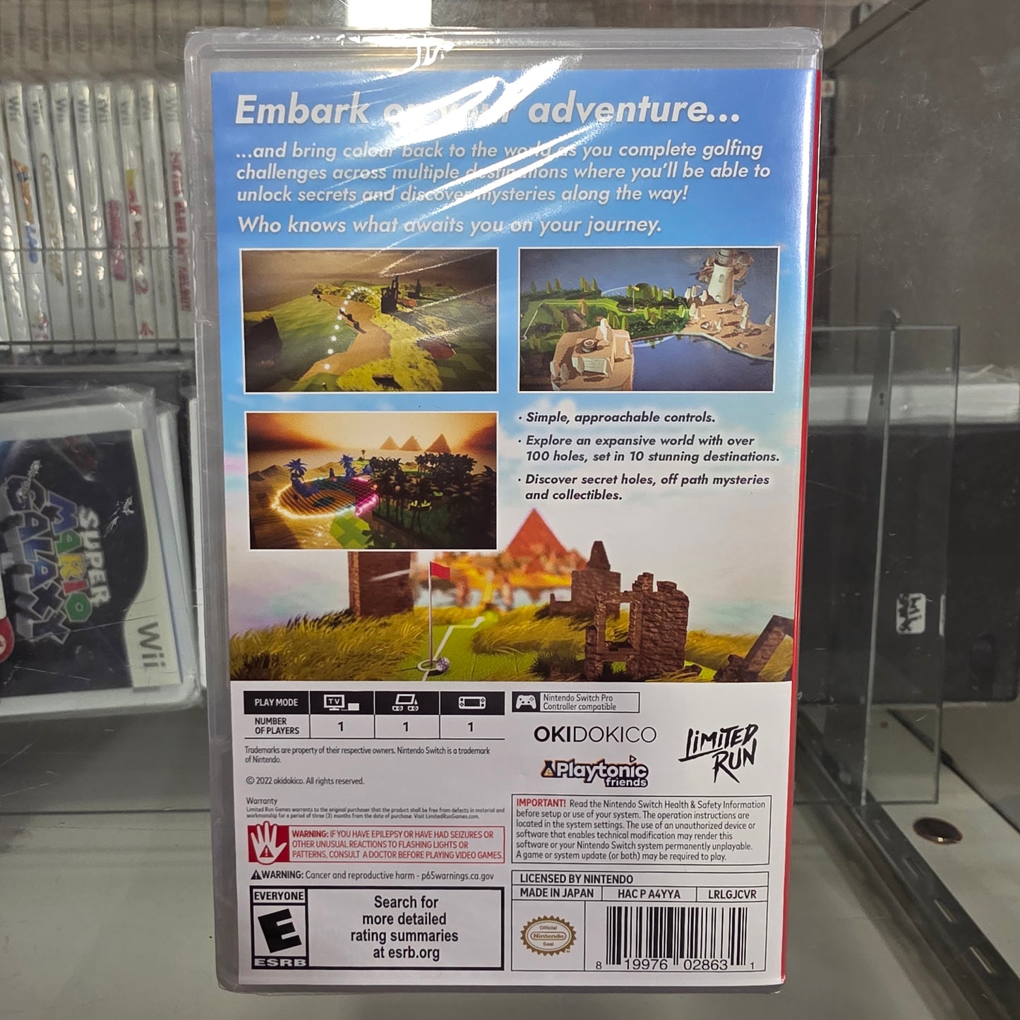 New Sealed A Little Golf Journey Nintendo Switch