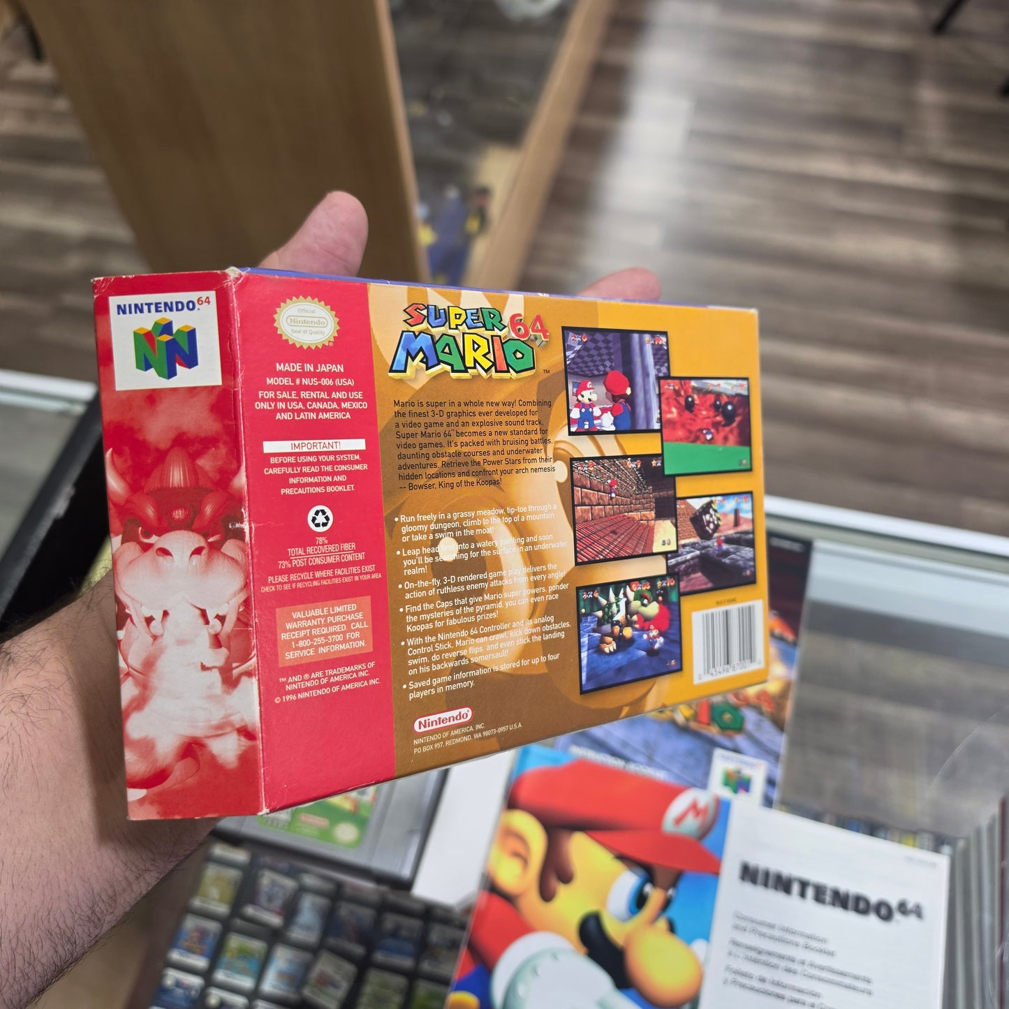 Super Mario 64 CIB Nintendo 64