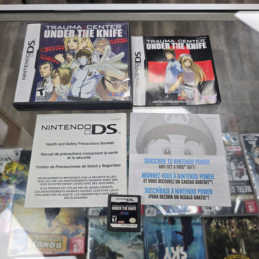 Trauma Center Under the Knife Nintendo DS