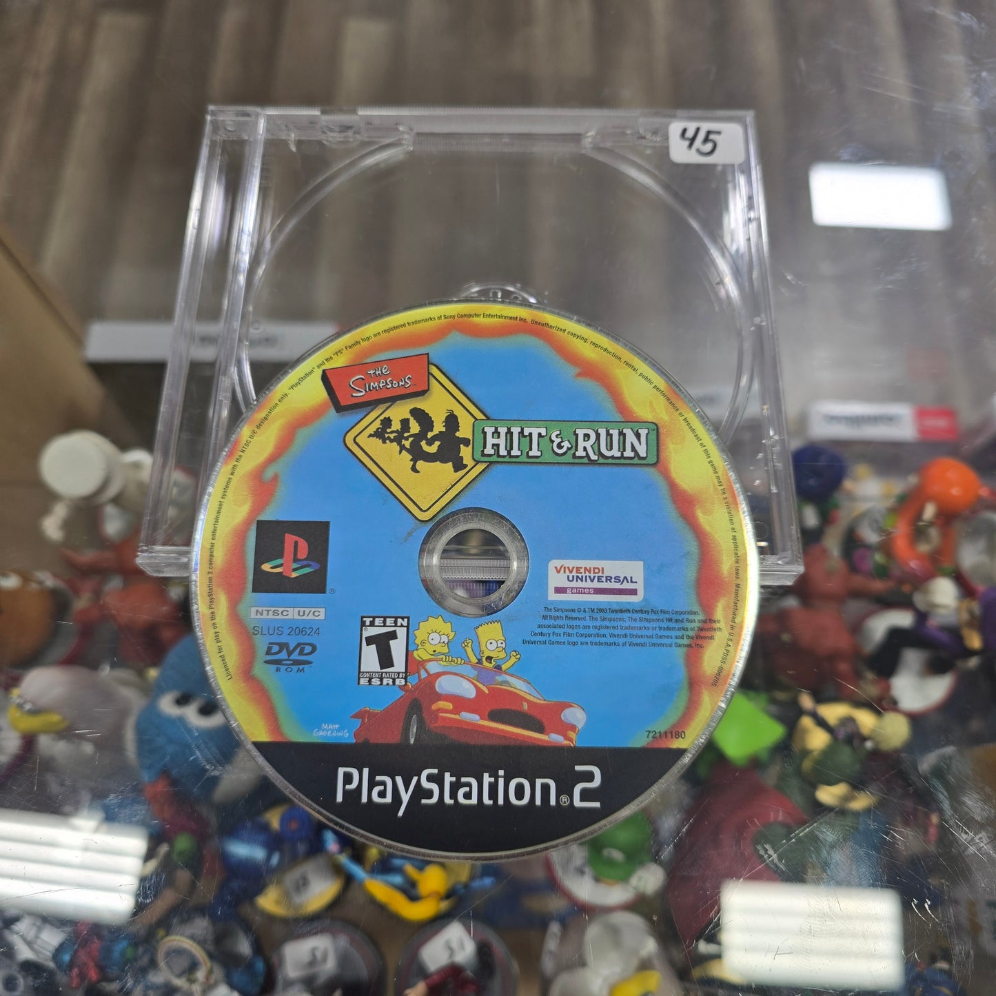 The Simpsons Hit and Run (Loose Disc Only) Playstation 2