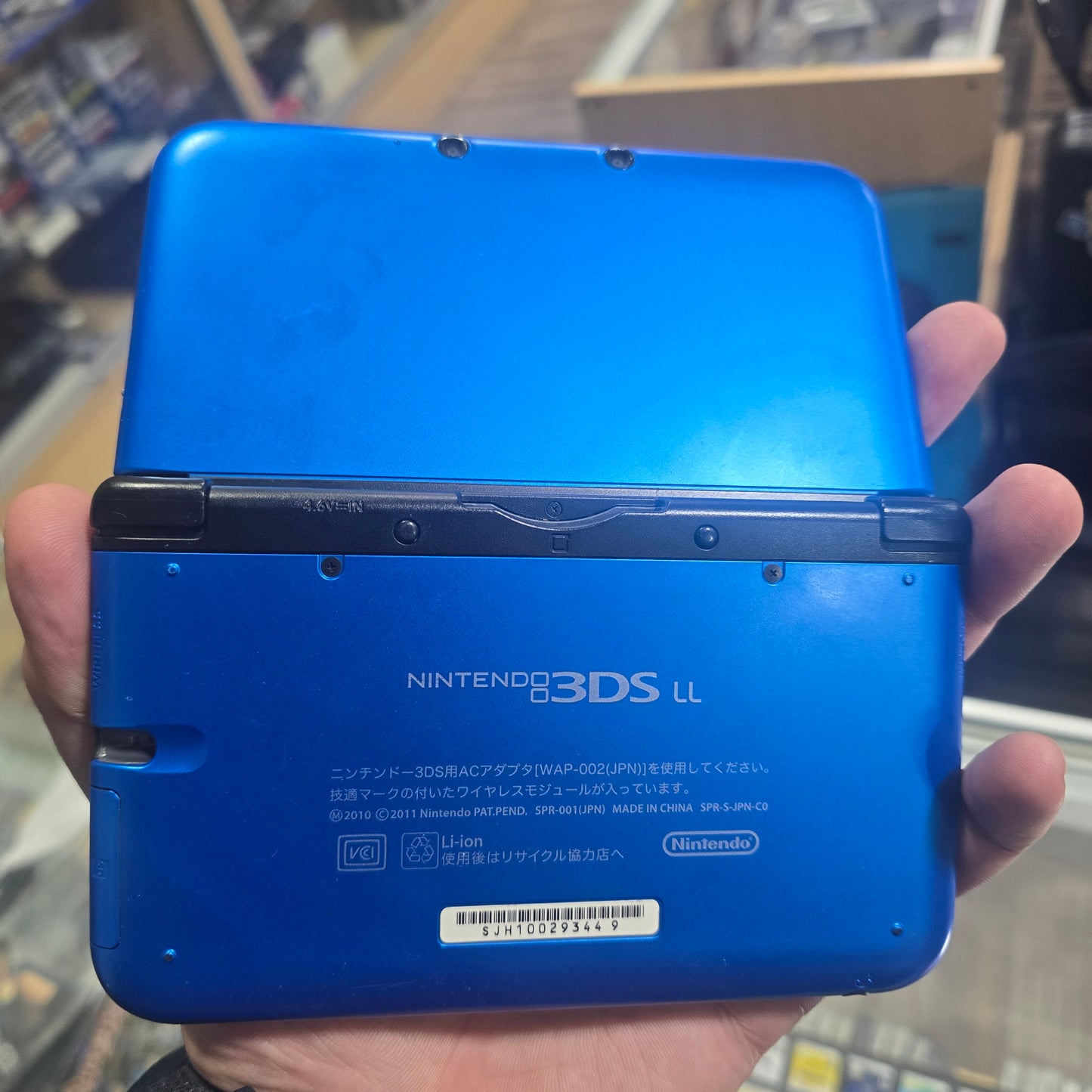 Nintendo 3DS LL Blue JP Nintendo 3DS [Pre Installed Games] [Charger Included]
