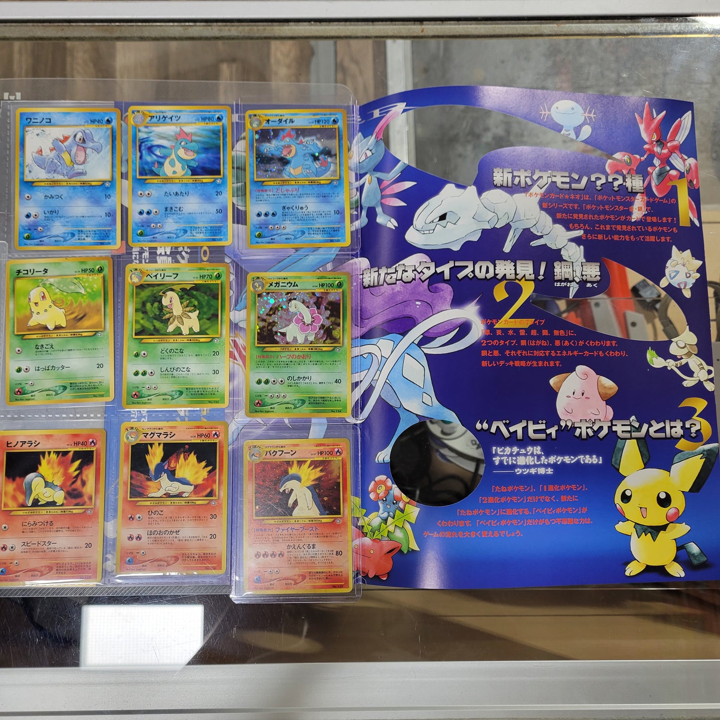 Pokemon TCG Neon Genesis Japanese Promo Binder