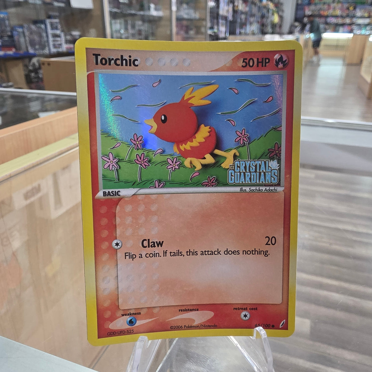 (NM) Torchic - 065/100 - EX Crystal Guardians