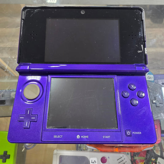 Purple Nintendo 3DS System Handheld [Charger Included]