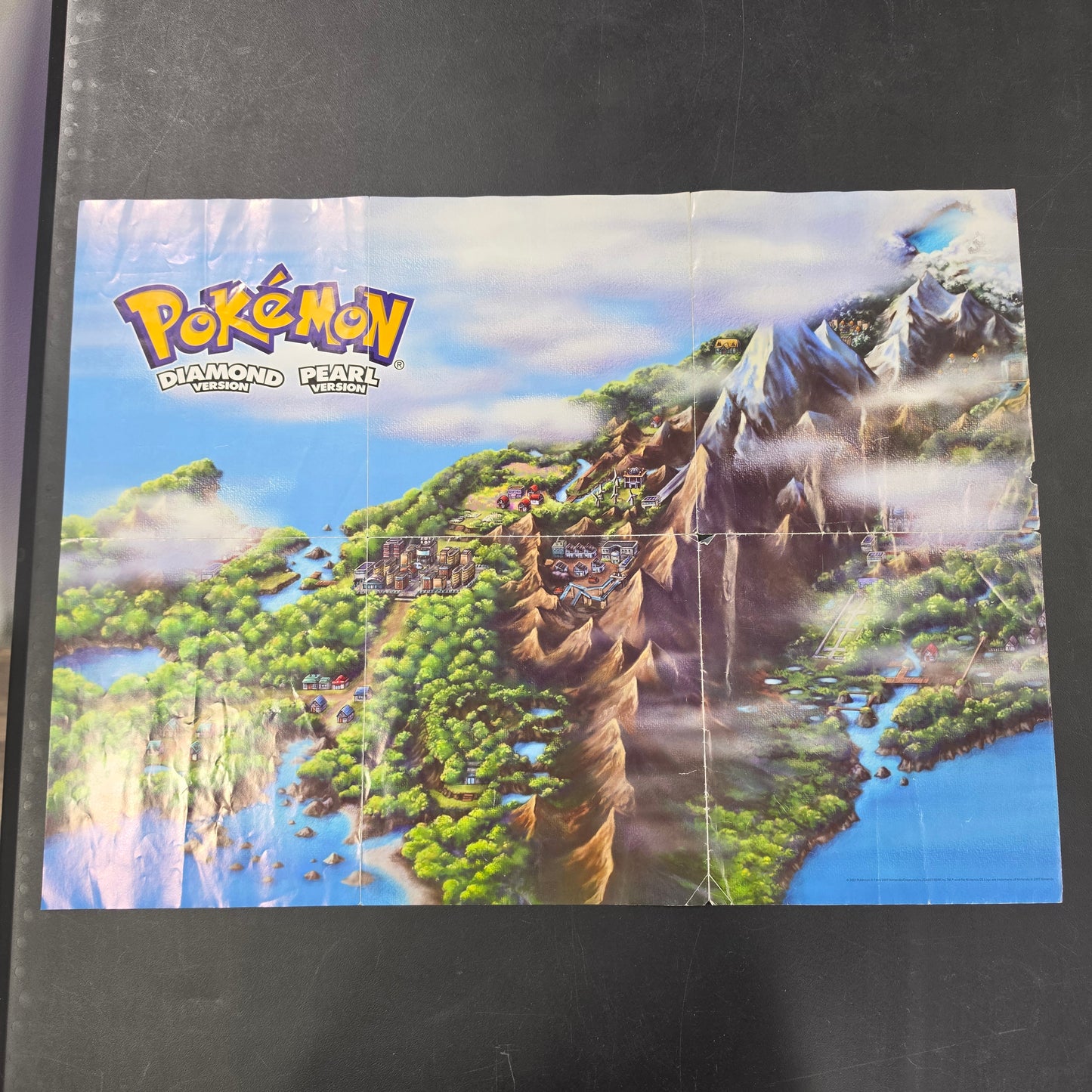 Vintage Pokemon Poster From Magazine