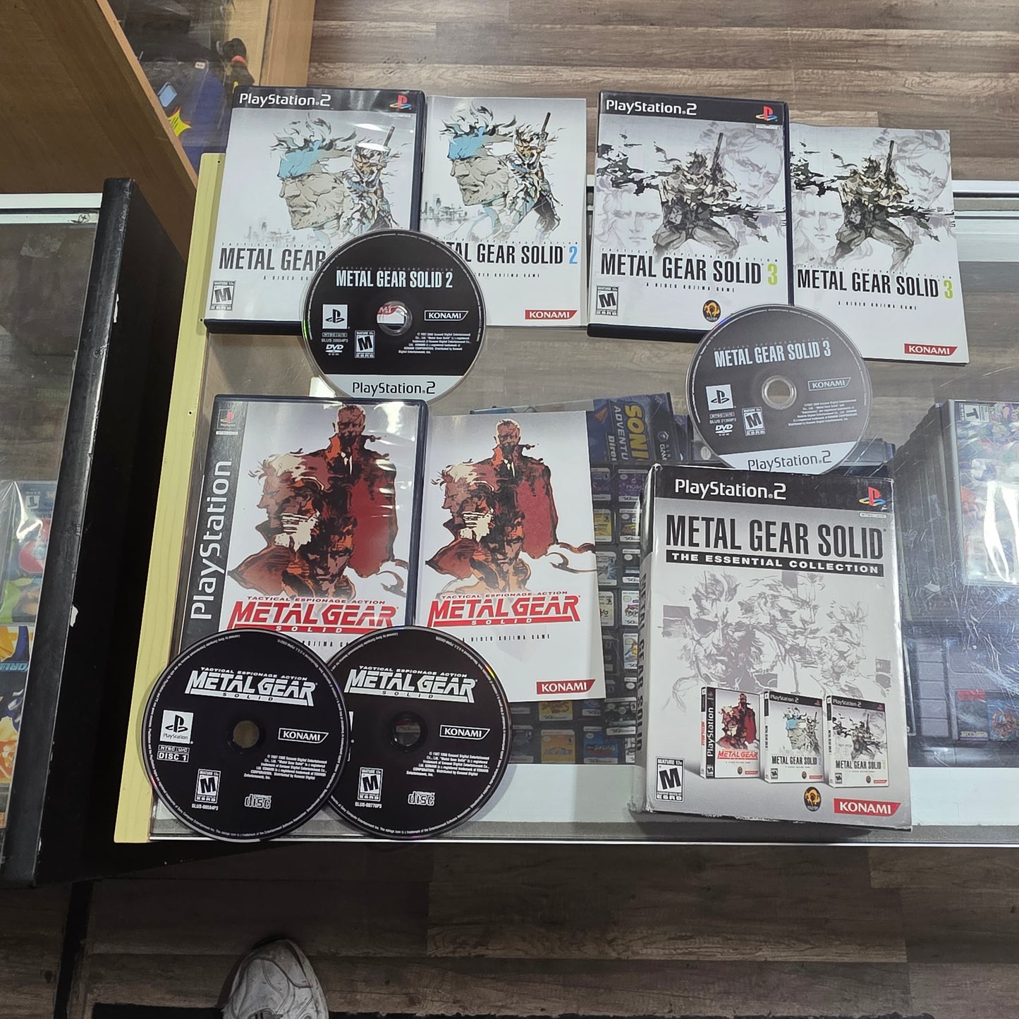 Metal Gear Solid Essential Collection Playstation 2