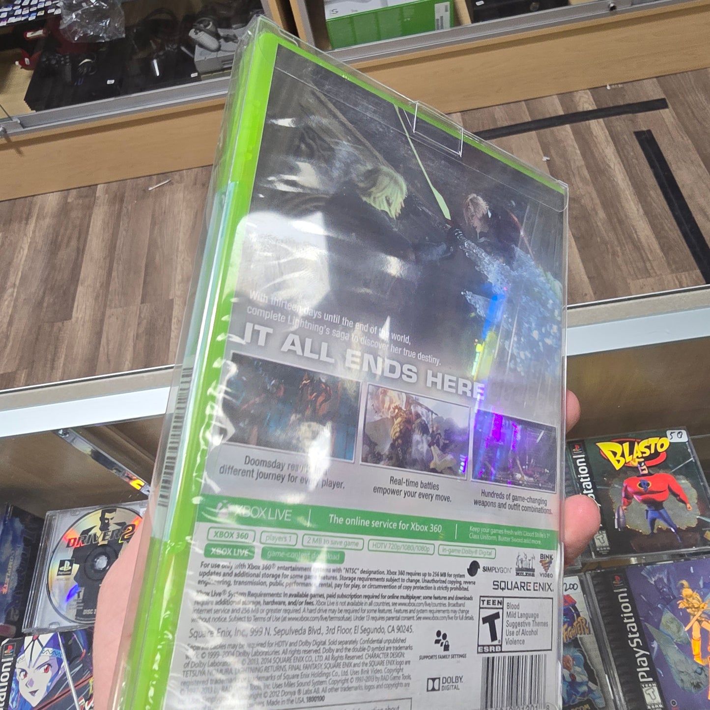 Sealed Lightning Returns Final Fantasy XIII Xbox 360