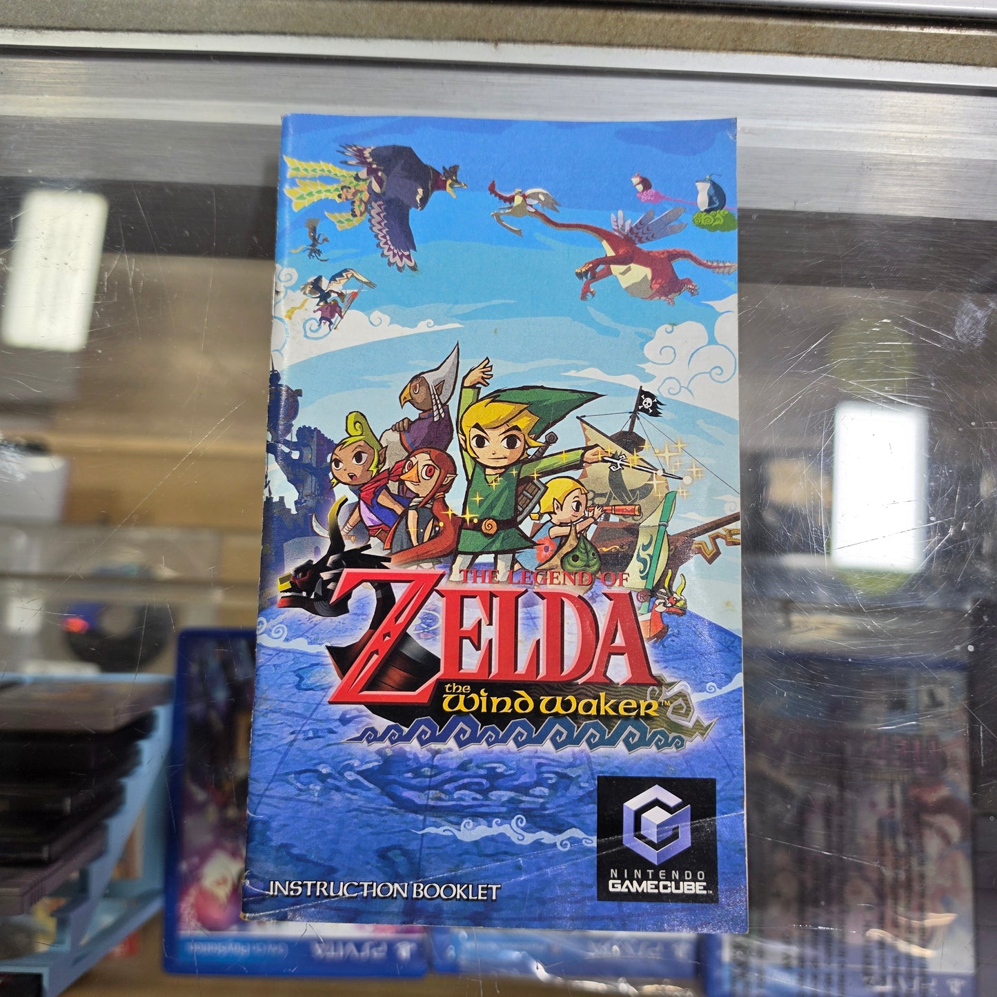 Zelda Wind Waker Nintendo Gamecube (MANUAL ONLY)